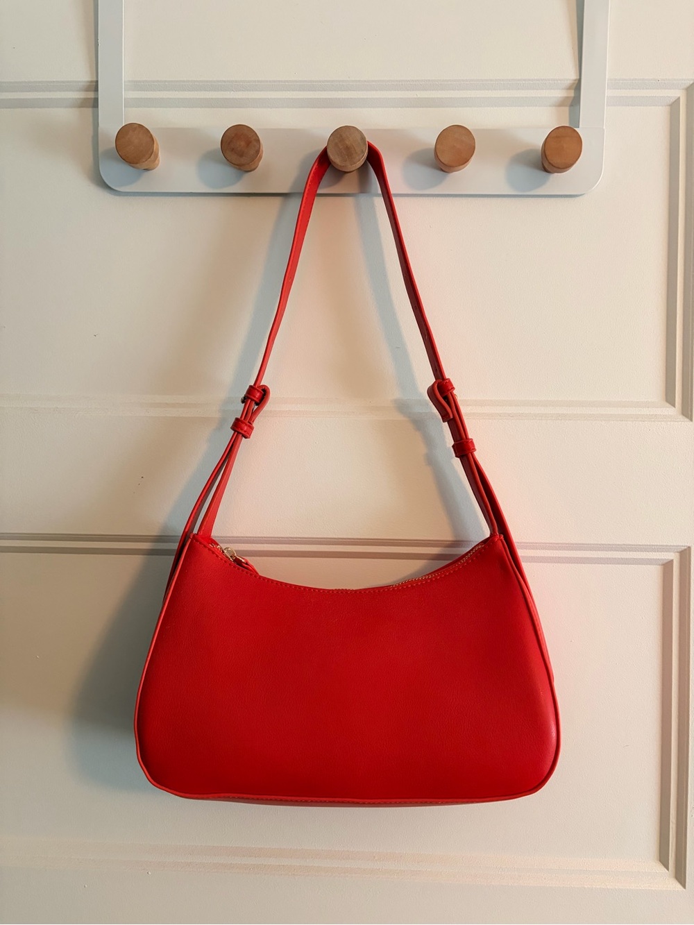 Old Navy Slouchy Red Shoulder Bag